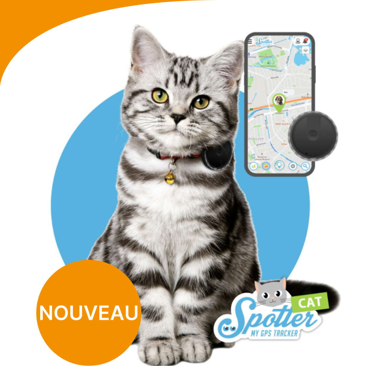 Traceurs et Balises GPS Pour Chats