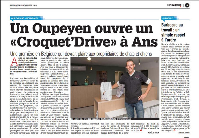Un Oupeyen ouvre un "Croquet'Drive" à Ans
