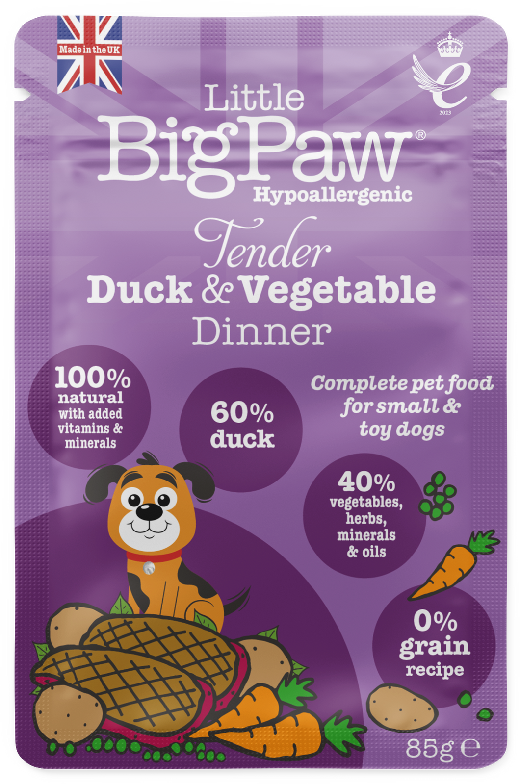 Little Big Paw - Pâtés pour chien - Boite de 8 -3 saveurs