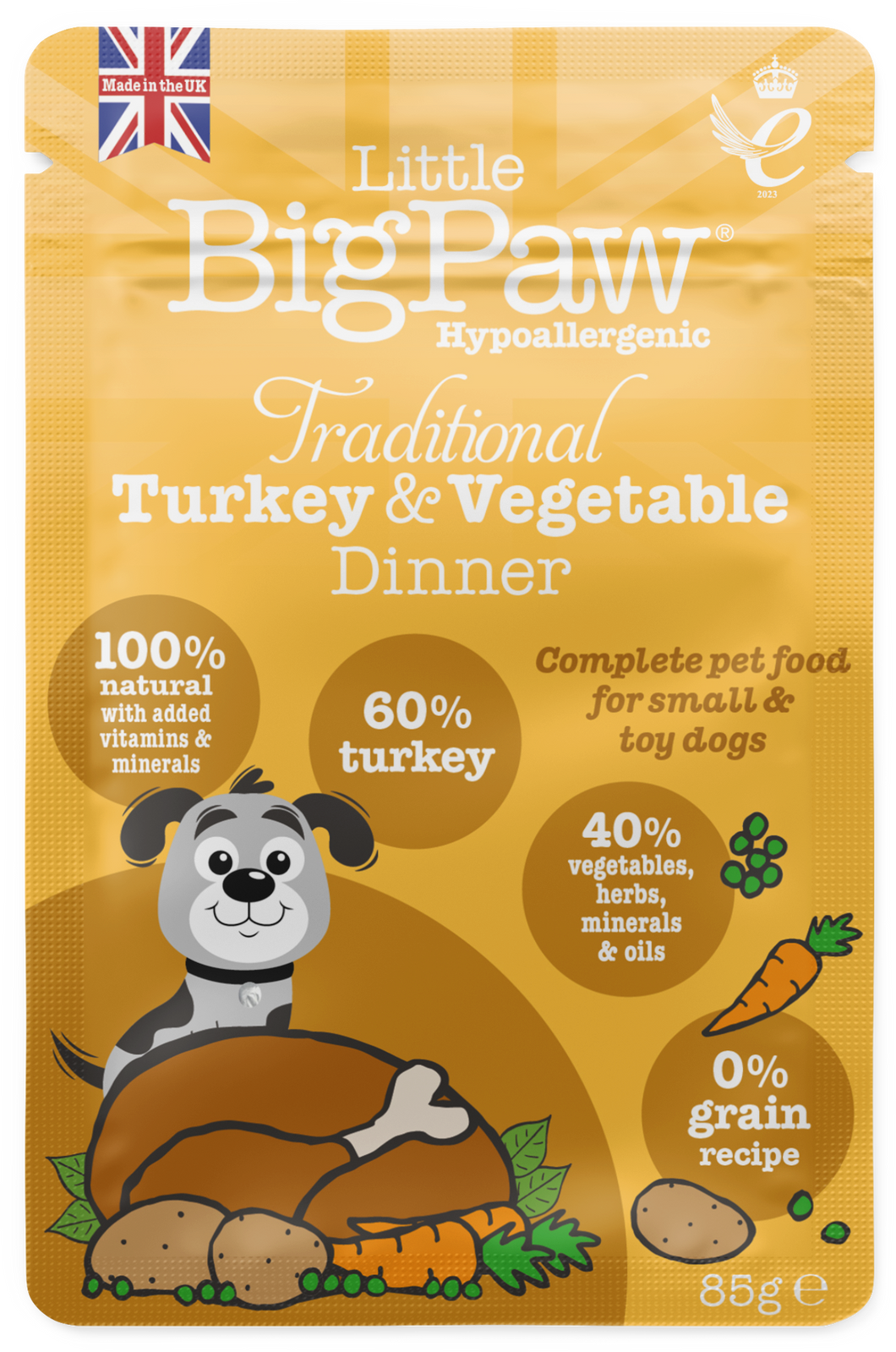 Little Big Paw - Pâtés pour chien - Boite de 8 -3 saveurs