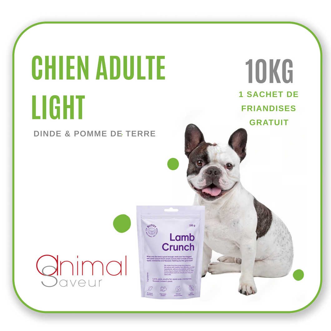 Dierenarts Brokken - Volwassen hond Preventiev light 10 kg - Kalkoen / Aardappel