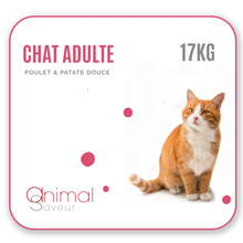 Afbeelding in Gallery-weergave laden, Dierenarts Brokken - Volwassen kat 17 kg - Kip / Zoete aardappel

