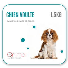 Charger l&#39;image dans la galerie, Croquettes Vétérinaires - Chien Adulte 1,5 kg - Canard / Pommes de Terre

