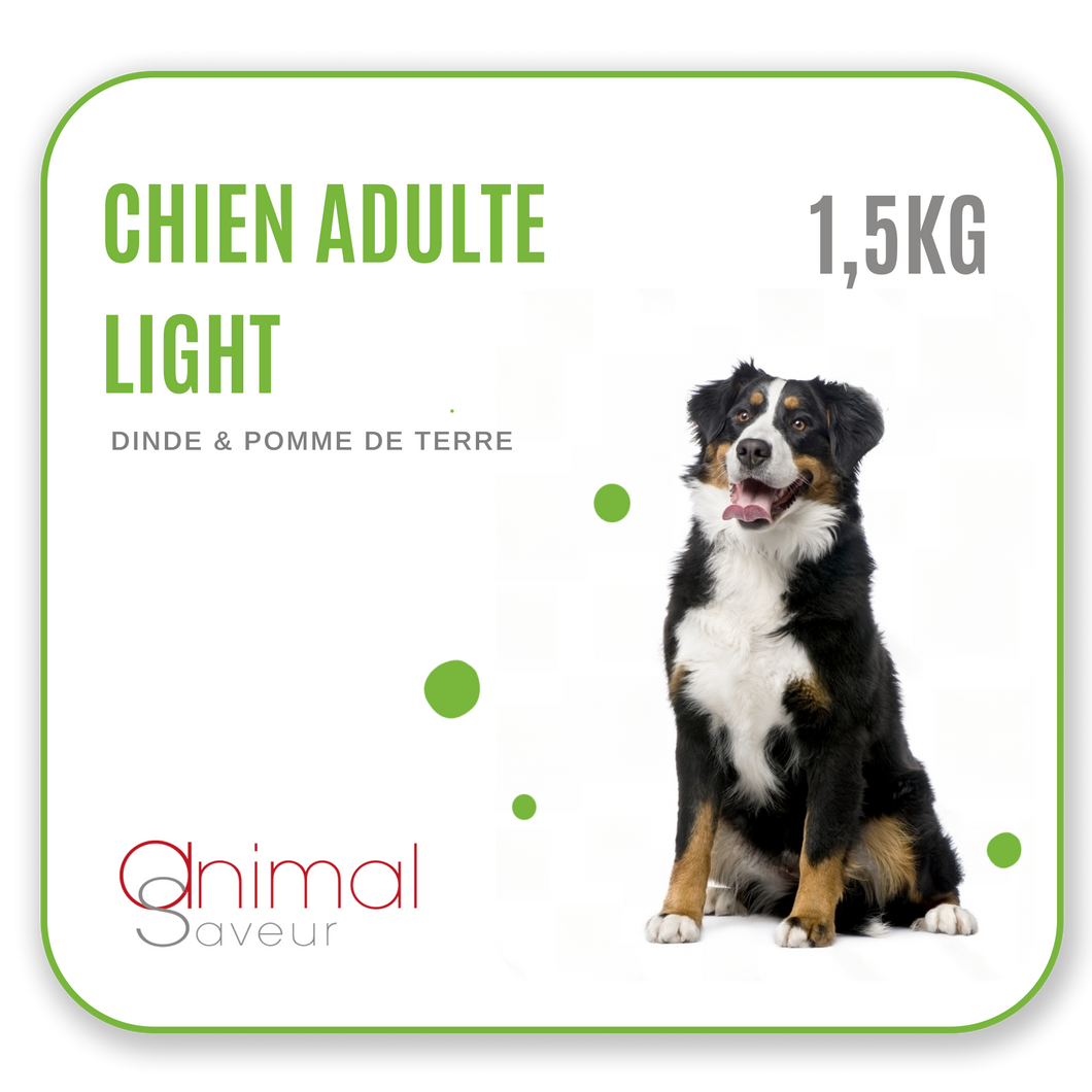 Dierenarts Brokken - Volwassen hond Preventiev light 1,5 kg - Kalkoen / Aardappel