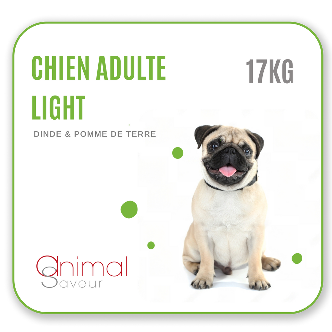 Dierenarts Brokken - Volwassen hond Preventiev light 17 kg - Kalkoen / Aardappel