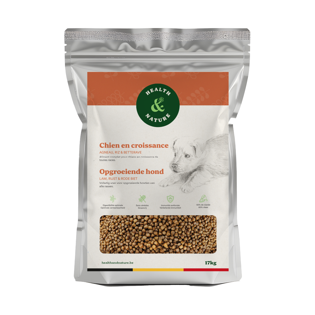 Dierenarts Brokken - Opgroeiende hond 17 kg - Lam / Rijst
