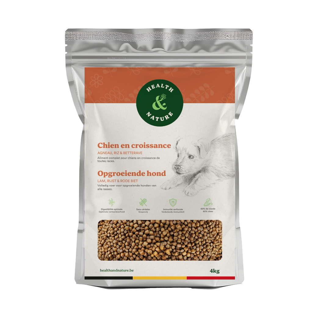 Croquettes Vétérinaires - Chien en Croissance 4 kg- Agneau / Riz