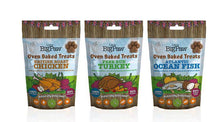Charger l&#39;image dans la galerie, Double Pack Biscuits 100% Naturel - 3 Saveurs - Dinde, Poisson, Poulet
